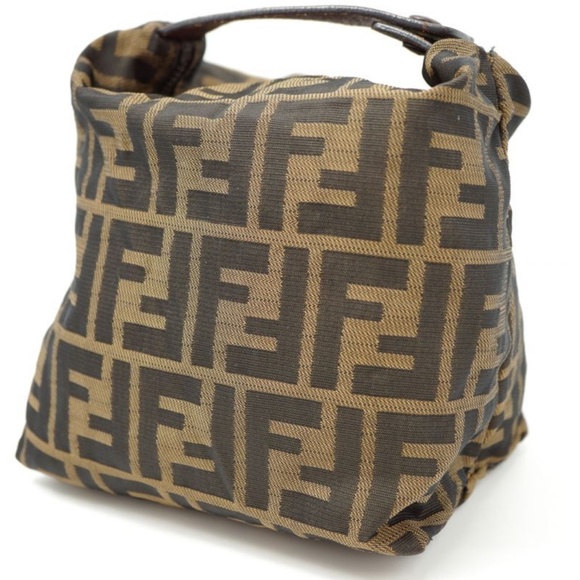 Vintage Fendi Zucca Print handbag - Picture 4 of 16